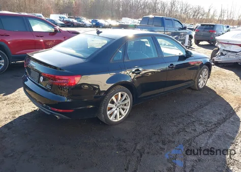 2017 Audi A4 2.0T Premium from USA, damaged, VIN WAUANAF40HN002283